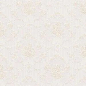 Profhome 765772-GU Barock Tapete Ornament matt beige grau weiß 5,33 m2 - Bild 1 von 7