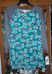 NUEVA CAMISETA DISNEY WILD DONALD DUCK LuLaRoe RANDY 3XL top CAMISETA - Imagen 1 de 4