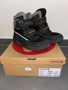 Orig."Ricosta" Arctic,Kent, Winterstiefel, Sympatex, schwarz-orange, Gr. 37 TOP! - Bild 1 von 4