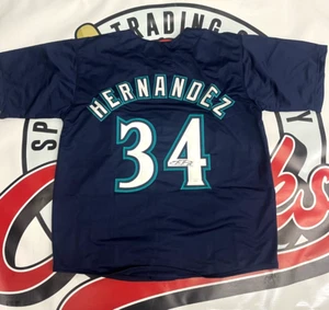 FELIX HERNANDEZ Signed Jersey Mariners JSA Auth. - Picture 1 of 4