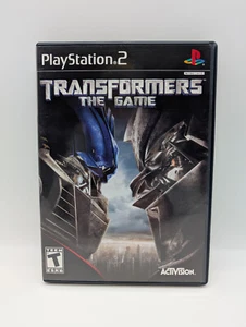 Transformers: The Game (Sony PlayStation 2 2007) MINT MANUAL! PS2, MAIL TOMORROW - Picture 1 of 3