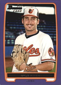 2012 Bowman Prospects Purple Baltimore Orioles Baseball Card #BP56 Kyle Simon
