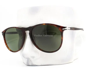 Gafas de sol Persol PO 6649SM 24/58 marrón brillante verde habana polarizadas 55 mm con estuche - Imagen 1 de 10
