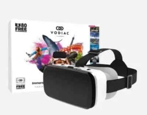 Vodiac Virtual Reality Headset plus Instant Access to 80 VR Experiences - Picture 1 of 6