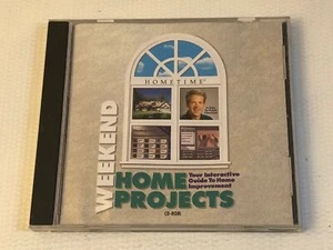 HOMETIME WEEKEND HOME IMPROVEMENT IVI PROJECTS CD ROM Windows 5.0 Dos 3.1 95 98 - Picture 1 of 3