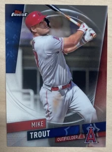MIKE TROUT - 2019 Topps FINEST Baseball #25 - LOS ANGELES ANGELS - Picture 1 of 2