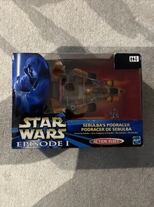 Star Wars SEBULBA's PODRACER, Hasbro, 1999, Action Fleet, Boxed Sealed - Picture 1 of 2