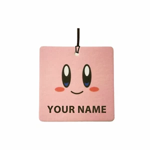 Personalised Pink Face Car Air Freshener - Picture 1 of 2