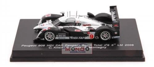 1:87 Spark Peugeot 908 Hdi N.8 5Th Le Mans 2008 Sp87087  Modellino - Immagine 1 di 2
