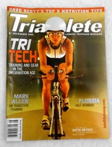 Triathlete Magazine August 2005 No. 256 Florida Half Ironman Katya Meyers - Imagen 1 de 1