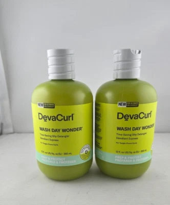 Deva Curl Wash Day Wonder Pre-Cleanse Slip Detangler 12 oz ( Pack of 2 pc ) - Image 1 of 2