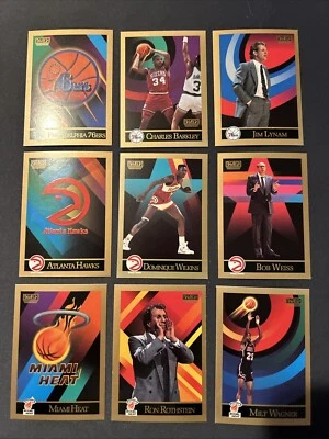 1990 - 91 Skybox Hawks/76'ers/Heat Card 批量 Barkley/Wilkins 免运费! — 第 1/4 张图片