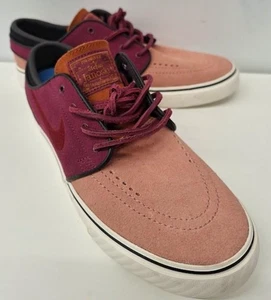Nike SB Zoom Stefan Janoski OG+ Size 7 Suede Leather Red Stardust Skate Shoe NEW - Picture 1 of 21