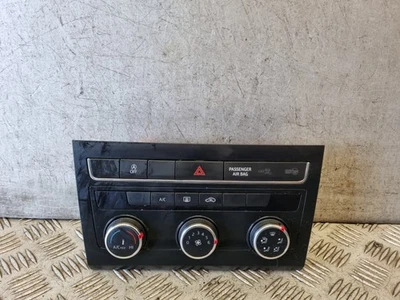 SEAT LEON MK3 2013-2020 HEATER CLIMATE CONTROL PANEL 5F0907426AB - Image 1 of 3