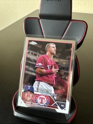 2023 Topps Chrome Update Josh Jung Rookie Debut RC #USC51 Texas Rangers - Image 1 of 4