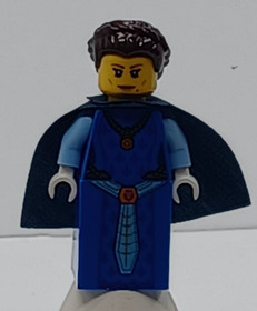 Lego Queen Halbert Minifigure Dark Blue Cape Nexo Knights 70325 nex018