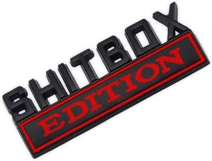 Edition Emblem, 3D Letter Sticke, Car Exterior Emblems Badge 3D Sticker Decal, 3 - Picture 1 of 7