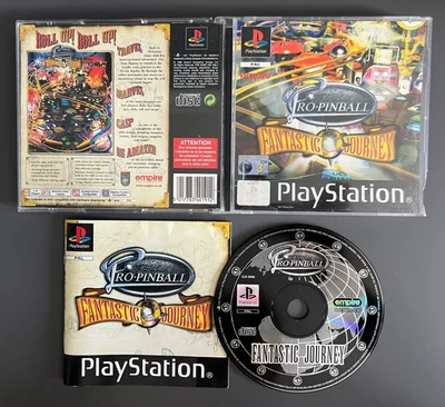 Pro Pinball Fantastic Journey - Sony PS1 Playstation 1 Game PAL CIB Black Label - Image 1 of 4