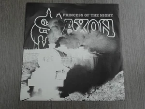 Saxon PRINCESS OF THE NIGHT 1981 UK 7" P/S PLAYS MINT  HEAR - Imagen 1 de 13