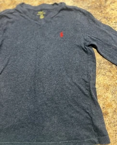 Boy’s Polo Ralph Lauren Long Sleeve T-Shirt Size 6 - Picture 1 of 3