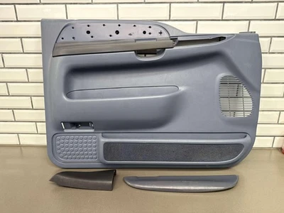 Panel de puerta delantera izquierda izquierda izquierda Ford F350 F250 Super Duty 99-04 azul denim 2D OEM Foto 1 de 4