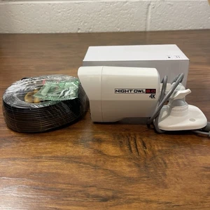 NEW Night Owl CM-PTHD50NW-BU-HIK 5MP HD Wired Security Infrared Camera + 60' Cab - Picture 1 of 6