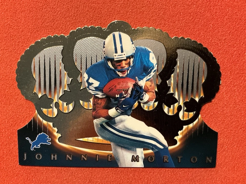 1998 Pacific Crown Royale Johnnie Morton 42 Detroit Lions🔥🔥🔥🔥🔥🔥🔥 - Image 1 of 2