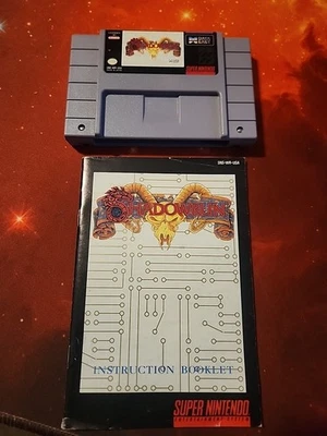 Shadowrun(超级任天堂 SNES - 1993)游戏和手册正品已测试作品  — 第 1/4 张图片