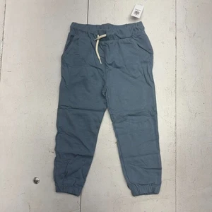 Old Navy Solid Slate Blue Drawstring Sweat Pants Boys Size 3T NEW - Picture 1 of 8