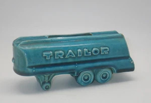 Trailor Remorque de Camion Citerne - Cendrier en céramique bleu - Picture 1 of 4