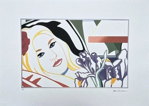 TOM WESSELMANN - Blonde girl - signed, numbered edition 116/45, 70x50 cm - Picture 1 of 4