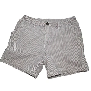 Chubbies Red White Striped Men's Shorts Seersucker 5.5 in M - Picture 1 of 8