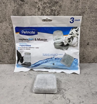 4x Petmate Replendish Charcoal Replacement Filters NEW - Image 1 of 2
