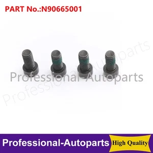 4PCS Flywheel Screw Set Fit For VW Passat Golf Tiguan Audi A3 A4 N90665001 - Picture 1 of 6