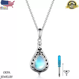 Celtic Urn Necklace for Ashes 925 Sterling Silver Cremation Jewelry for Ashes Ke - Picture 1 of 4