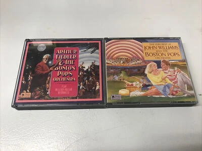 Readers Digest FIEDLER   and  WILLIAMS BOSTON POPS ORCHESTRA  2 Sets 8 Discs - Image 1 of 4