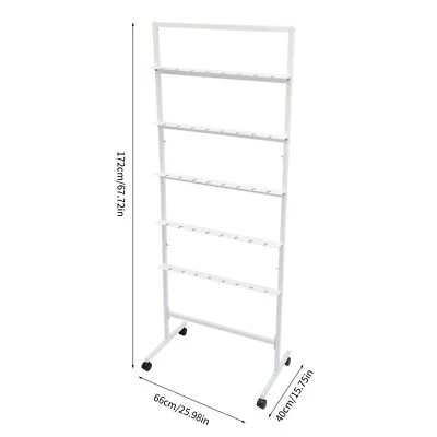 Soporte de pared de champán de metal de 5 niveles soporte de exhibición de flautas de champán soporte para 40 vasos Foto 1 de 4