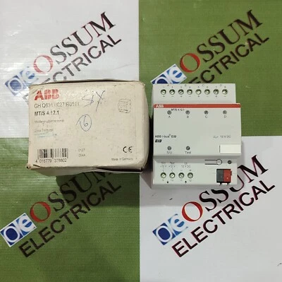 ABB MT/S 4.12.1 GH Q631 0027 R0111 ZONA TERMINAL VOLTAJE 12VDC ENVÍO RÁPIDO - Imagen 1 de 4