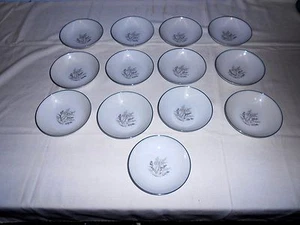 13 Mid-Century Noritake Taryn 5 1/2" Dessert Bowls - Excellent - Discontinued - Picture 1 of 3