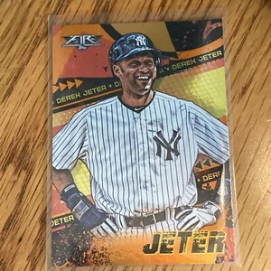 Derek Jeter 2022 Topps Fire Orange Foil /299 #114 HOF New York Yankees - Bild 1 von 3