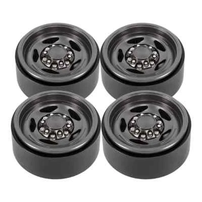 4PCS 1.9" Aluminum Beadlock Wheels Rims for 1/10 RC Crawler Axial SCX10 II TRX4 - Image 1 of 4
