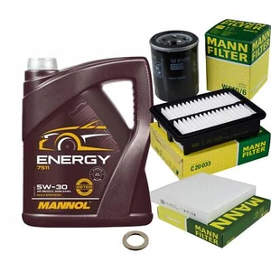 MANN Inspektionspaket 5 L MANNOL Energy 5W-30 für Honda HR-V 1.5 RU - Bild 1 von 10