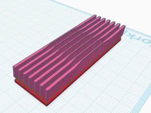 24" of N Scale Sidewalk with driveways curbs - Picture 1 of 3