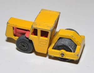 Matchbox Lesney N° 72 Rullo Bomag Road Roller 1-75 giallo scala 1:76 1979 - Foto 1 di 6