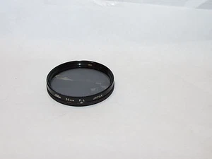 Used Toshiba PL Polarizing 55 mm Lens Filter Made in Japan O32519 - Picture 1 of 2