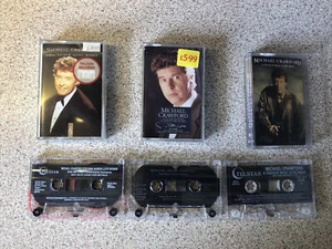 MICHAEL CRAWFORD PERFORMS, A Touch Of Music In The Night, With Love Tape Bundle - Picture 1 of 3
