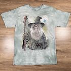 The Mountain Catdalf Cat Wizard Tie Dye T Shirt Mens Size Size Large (READ)