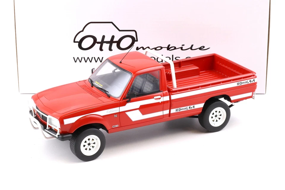 Peugeot 504 Pick-Up Dangel 1/18 1993 Rosso - OttOmobile OT436