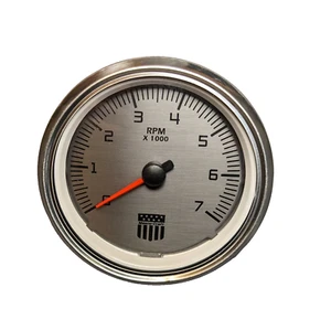 MasterCraft Tach Gauge 3" Silver - '13-'15 MS/X-Series - Picture 1 of 3