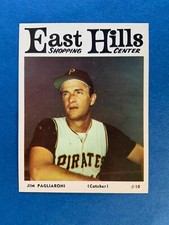 1966 East Hills Shopping Center Pittsburgh Pirates Jim Pagliaroni #10 NRMT!